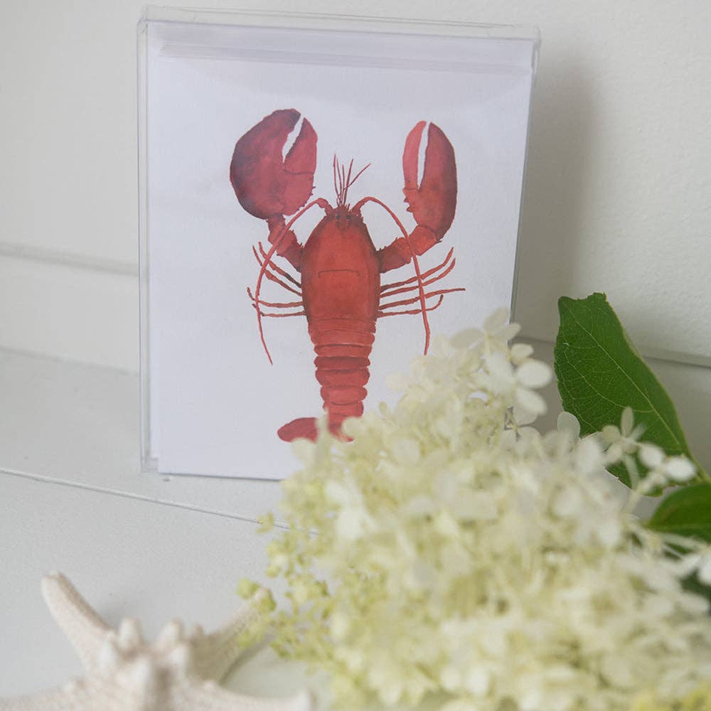 Finding Silver Pennies - Wholesale Everyday Greeting Card - Lobster Note Card | Coastal Greeting Card6