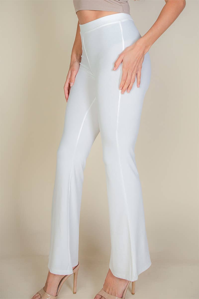 CAPELLA APPAREL - Wholesale Pants - Women's - High Waisted Flare Pants49