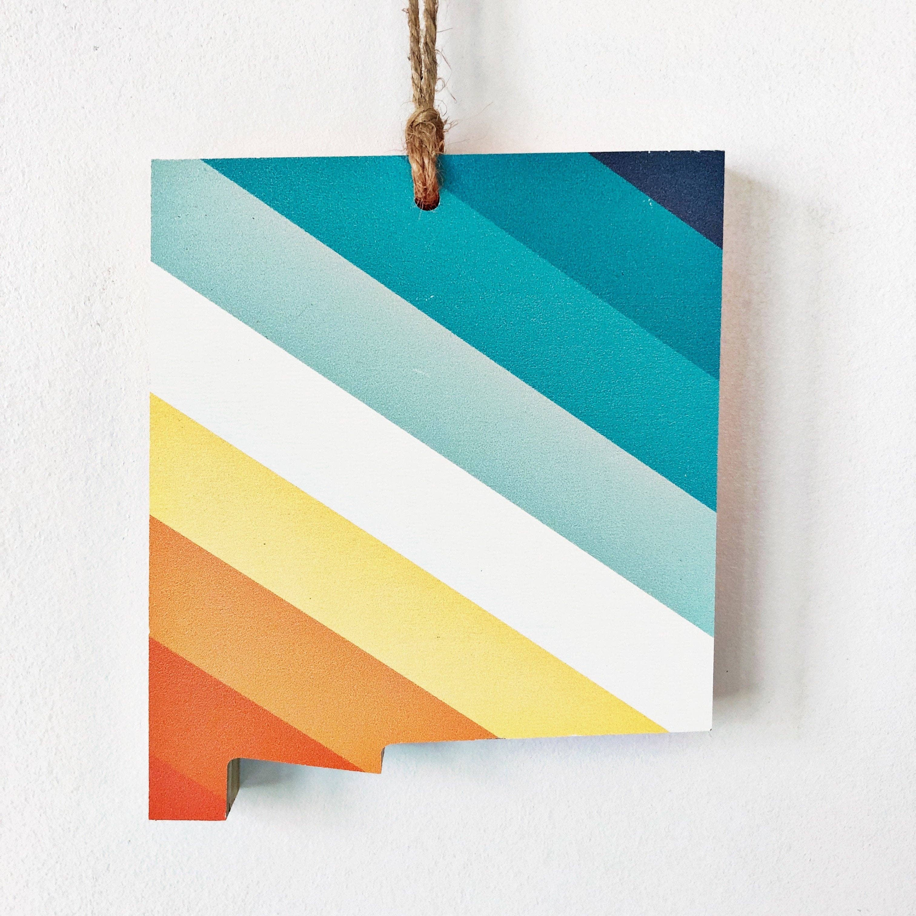 Hemlock & Heather - Wholesale Ornament - '76 Stripes State Ornaments36