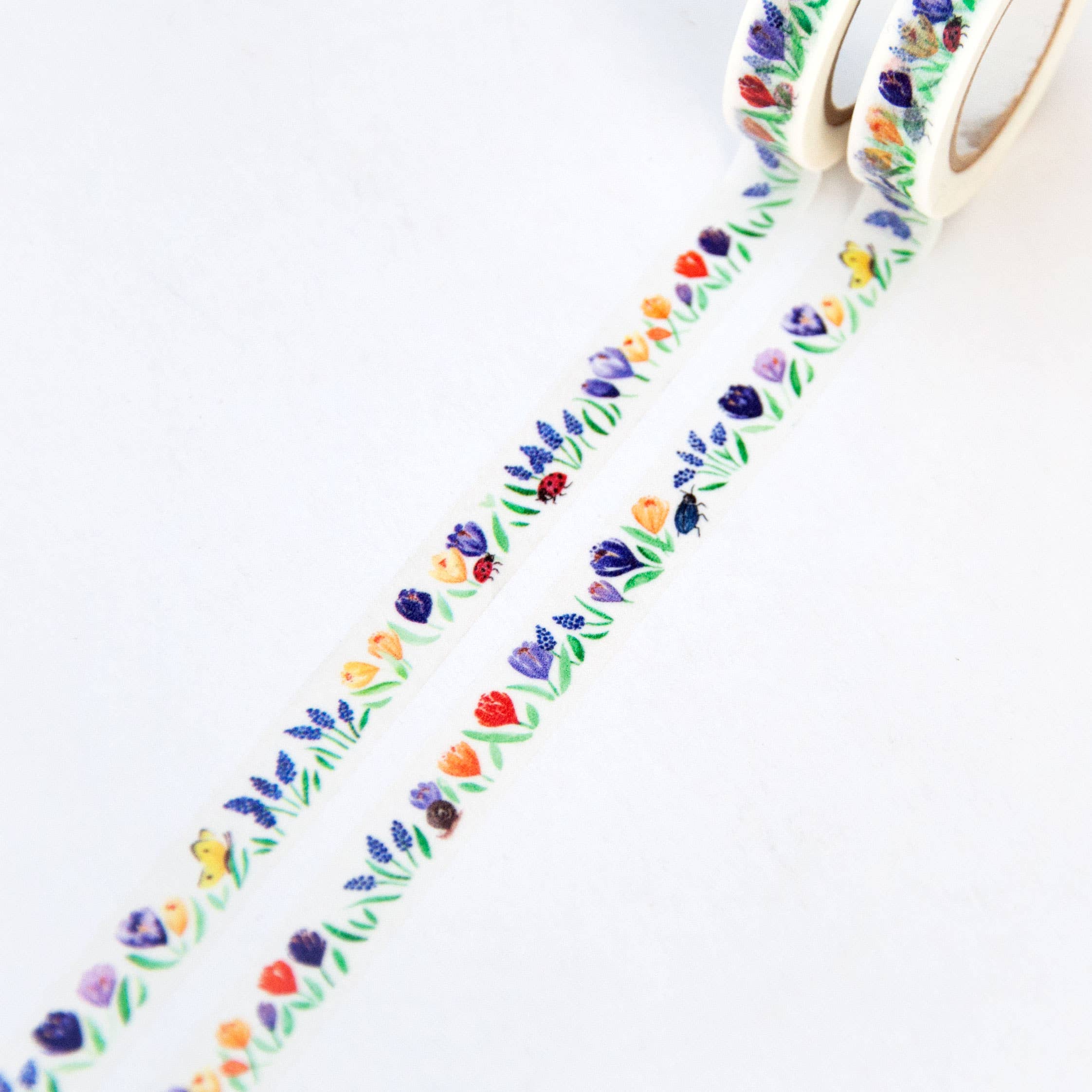 Willwa - Wholesale Washi Tape - Colorful Spring Garden Washi Tape1