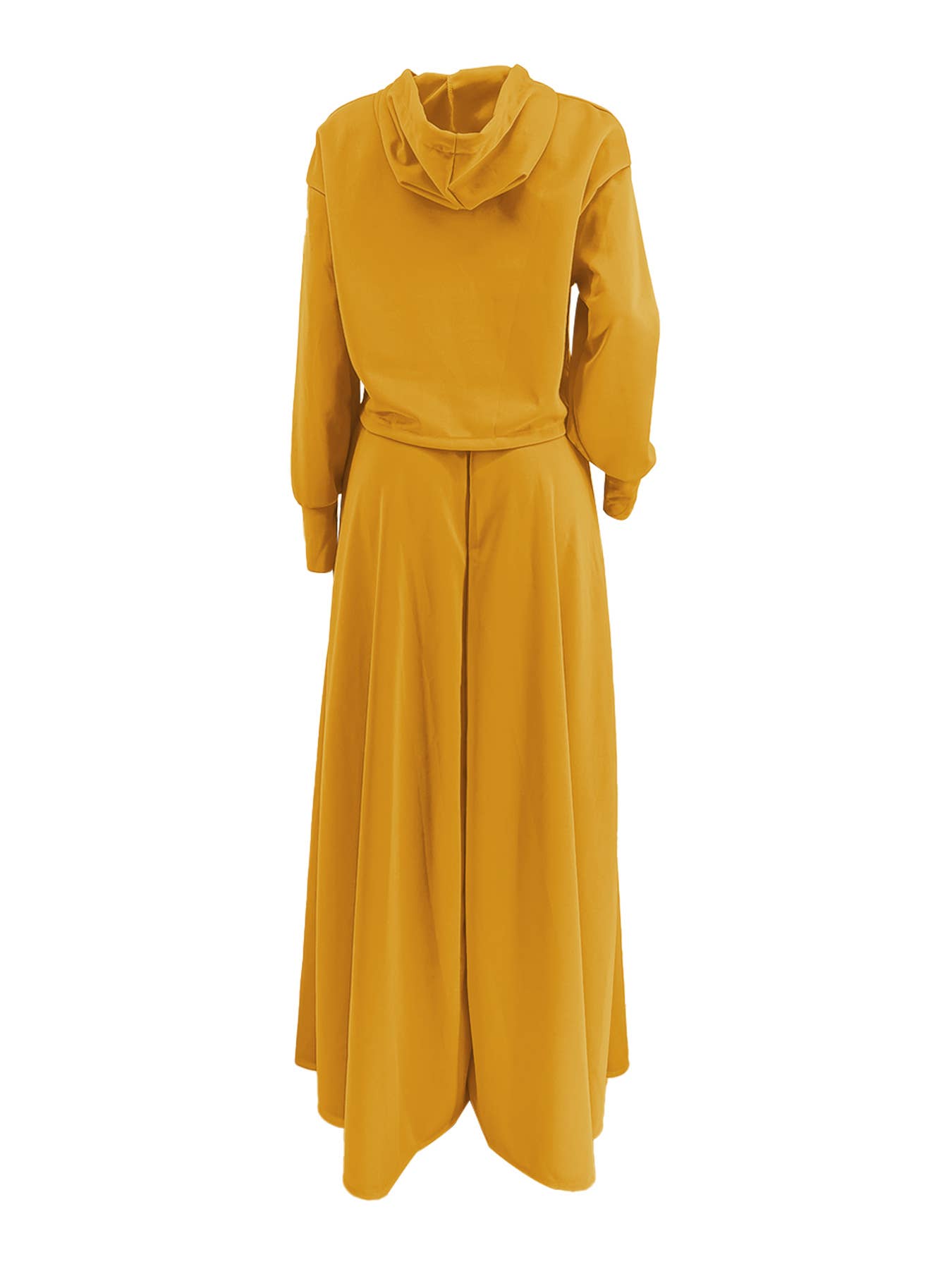 HIDDENBRAND - Wholesale Top & Skirt Set - Women's - Hoodie sweatshirt top maxi skirt set 2pcs6