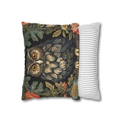 Upside Down Owl Farm - Wholesale Throw/Decorative Pillow - Home Decor - 16 x 16 Inch Owl Throw Pillow1