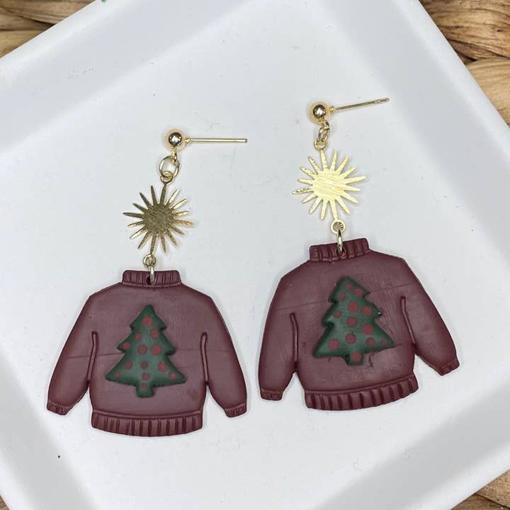 Maroon fula tröjor för wholesale av Asselin Designs