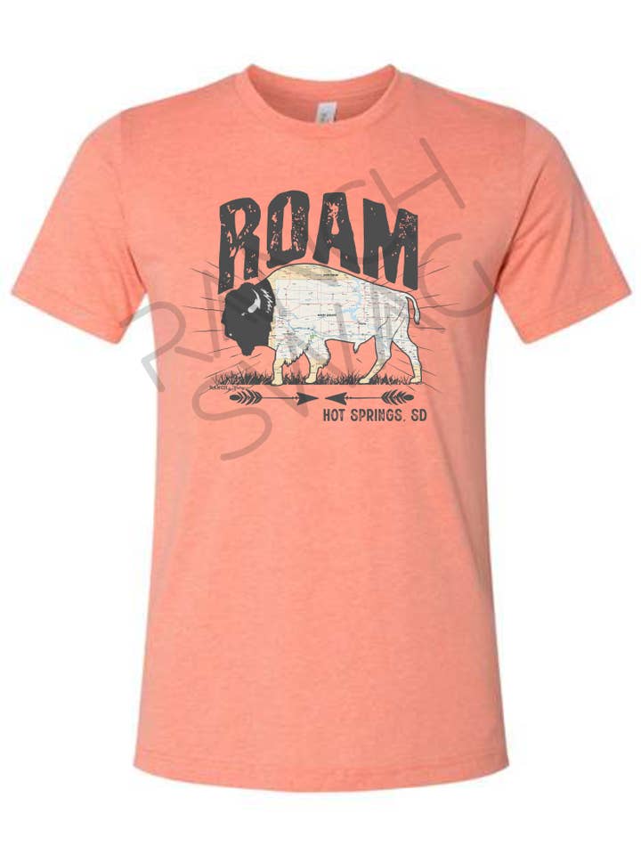 Ranch Swag - Wholesale T-Shirt (Graphic) - Unisex - Buffalo Roam Graphic Tee5