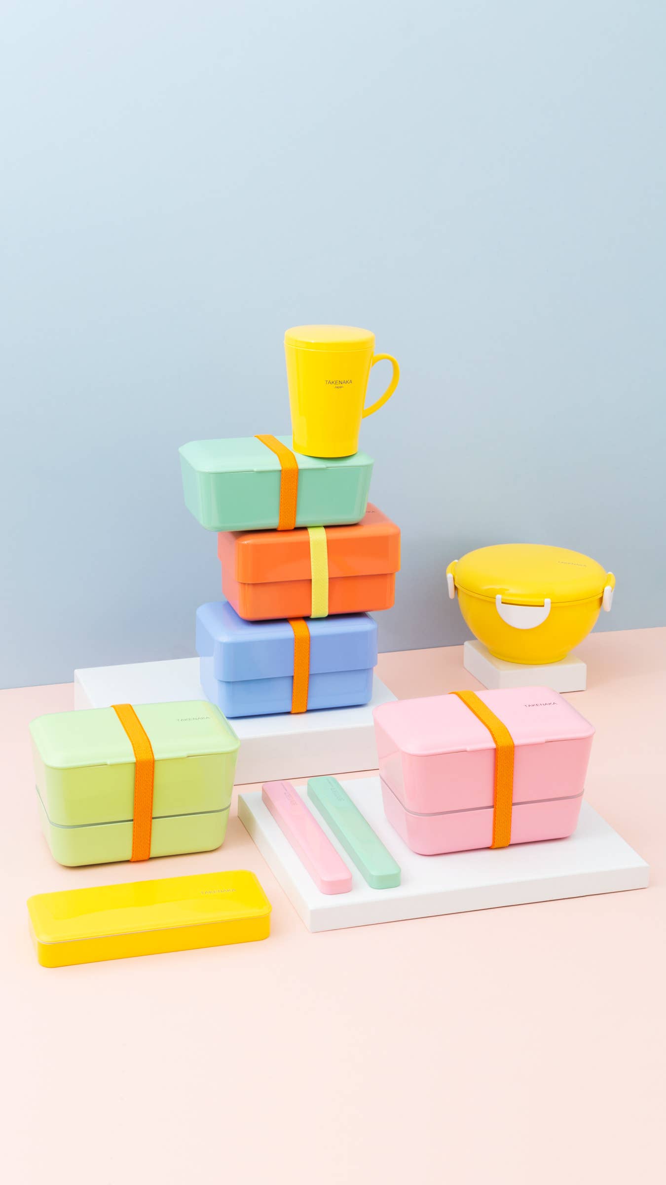 TAKENAKA Bento Box - Wholesale Food Storage Container - Bento Nibble Box - Made of Recycled Plastic Bottles5