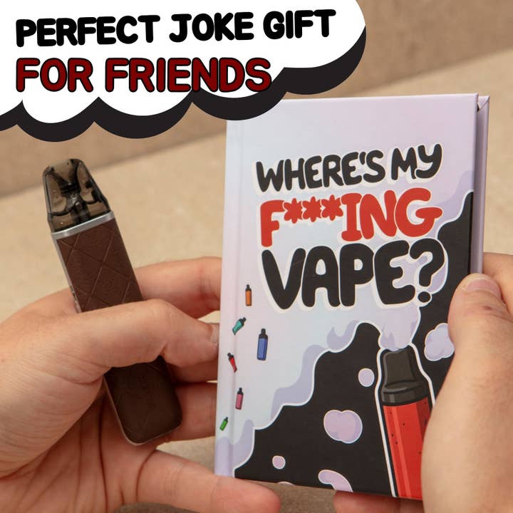 Boxer Gifts – wholesale Humour book – Where's My F*cking Vape: Novelty Gift Book2