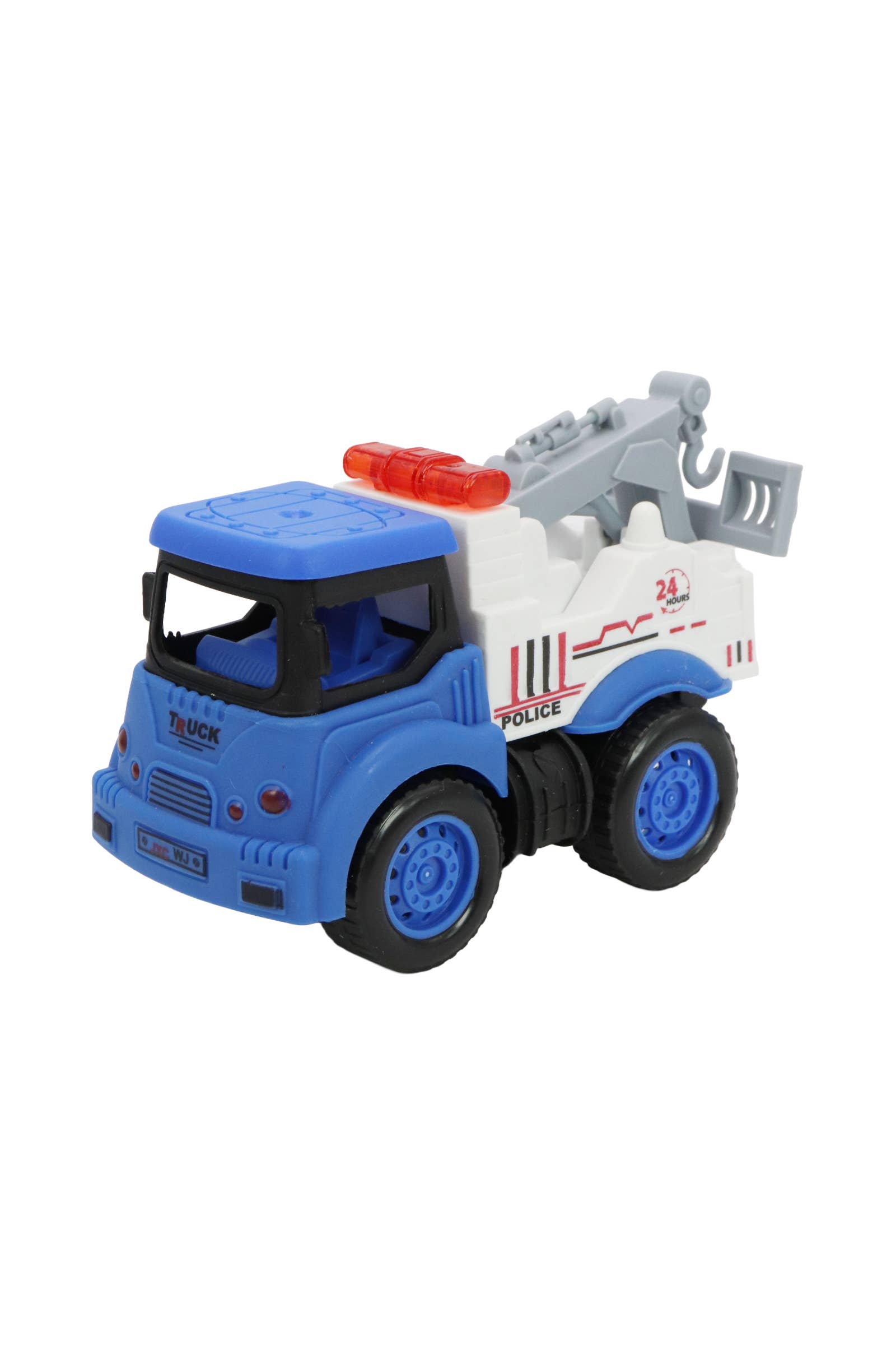 Cap Zone – Engroshandel Legetøjsbil/lastbil - Børn – Politibil Diecast Miniature Legetøjsbil m/ Displayboks - 12 stk.9