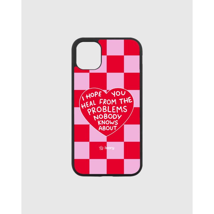 I HOPE YOU HEAL CHESS IPHONE CASE for wholesale by Ivory Therapy