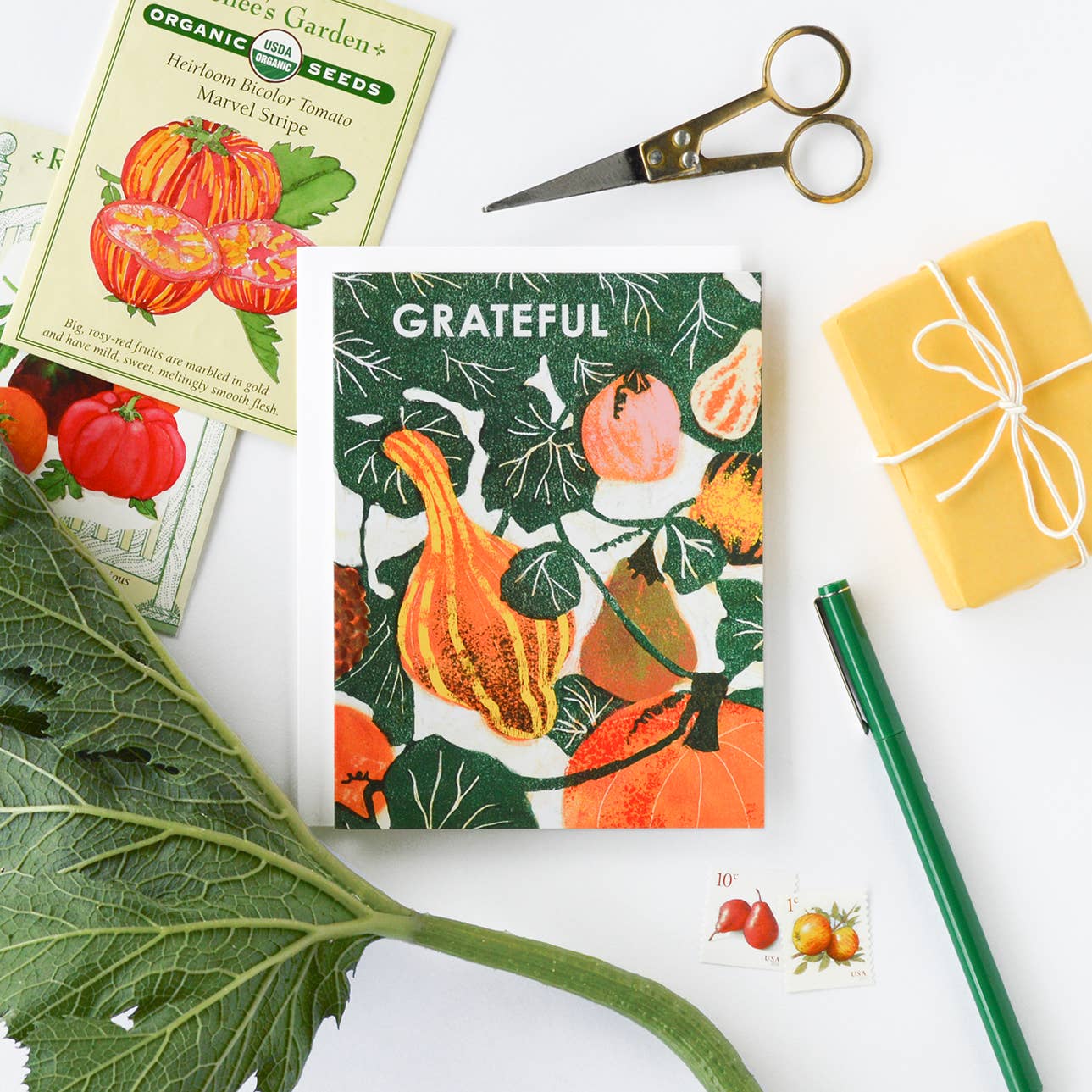 Heartell Press - Wholesale Bedanktkaartje - Grateful Gourds Fall Dankkaart1