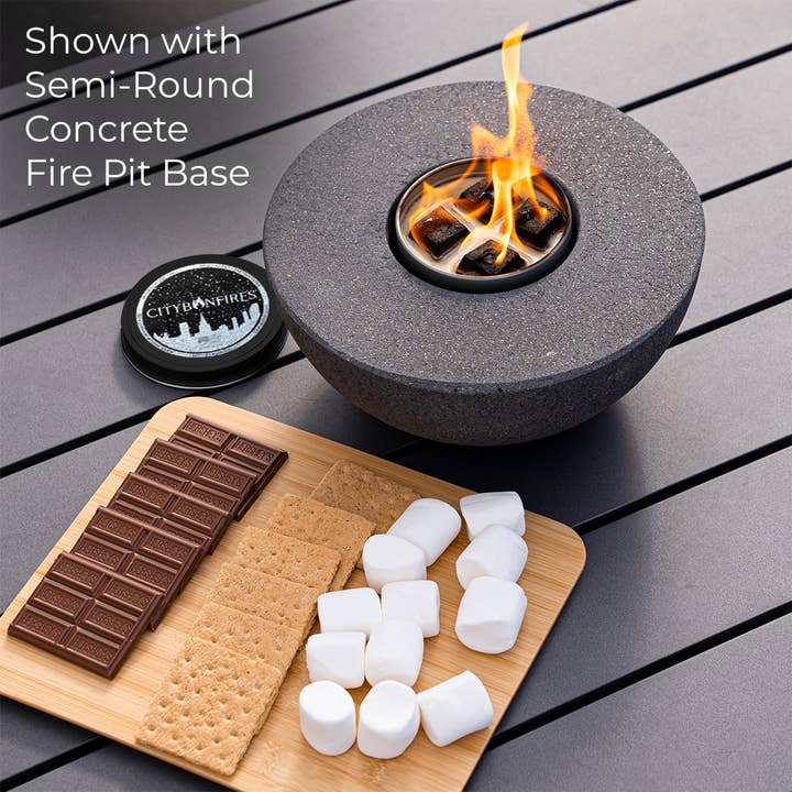 City Bonfires - Portable Fire Pits - Wholesale DIY Food Kit - S'more Kit (Makes 4)