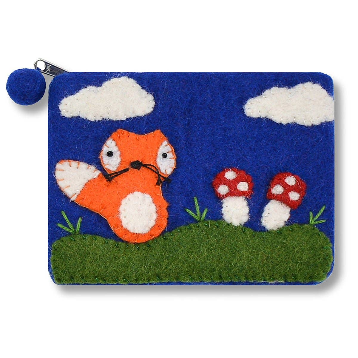 BNB Crafts Inc. - Wholesale Coin Purse - Kids - Fox and The Mushroom Coin Purse5