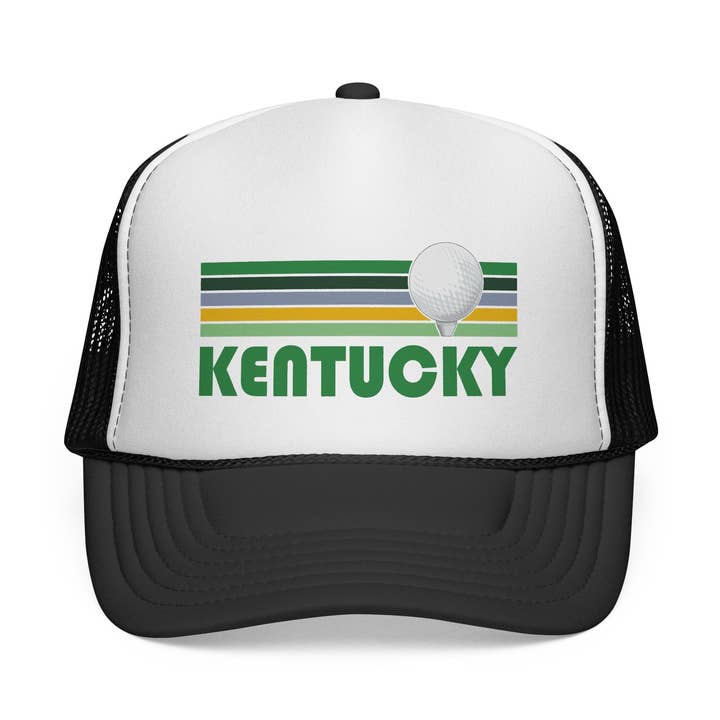 Casquette Trucker Golf Rétro Kentucky pour la vente par Hey Mountains