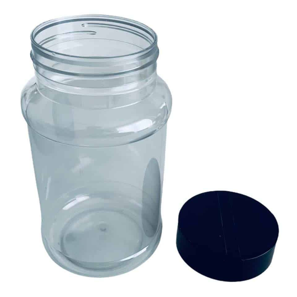 Fizzy Whiz – wholesale Jar – 300ml Shaker Bottles & Black Lids9