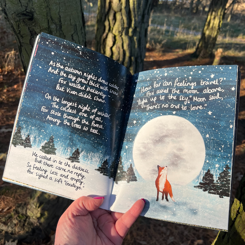 Fox Under The Moon – wholesale Pre-school book (3–5) – 'The Longest Night' Paperback Book + bookmark10