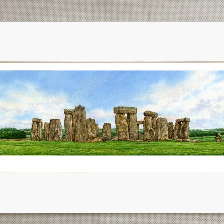 Stonehenge print for wholesale by Robinson Collection