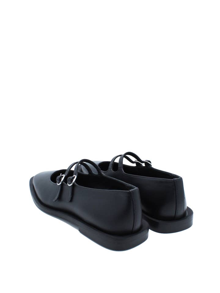 JJ HEITOR SHOES - Wholesale Flats - Women's - SEUL BLACK BALLET FLATS4