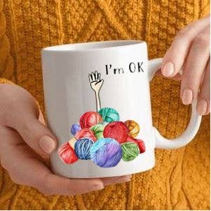 Patches Haberdashery – wholesale Coffee mug – Yarn Themed Mugs3