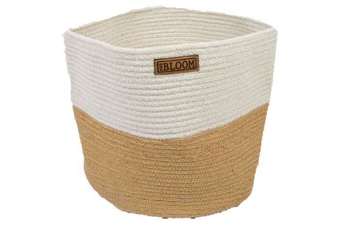 Basket Tarifa L Natural/White for wholesale by MrsBLOOM