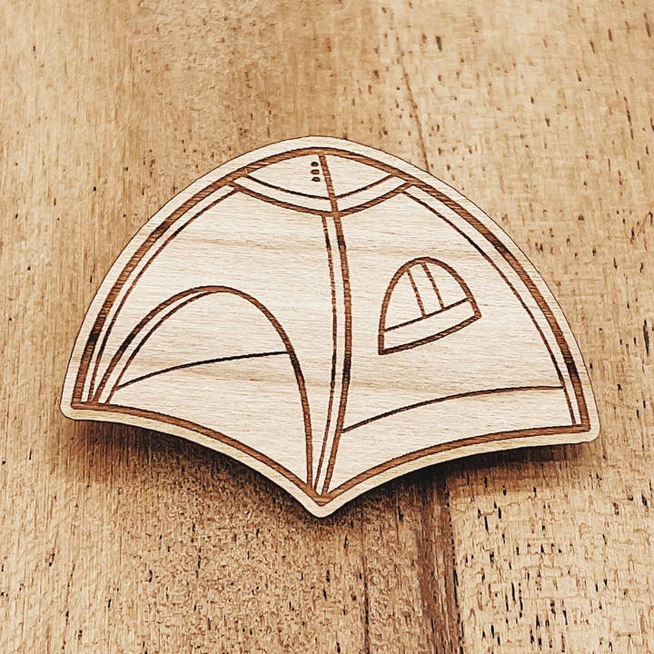 Tent Wooden Pin for wholesale by The Wooden Pin