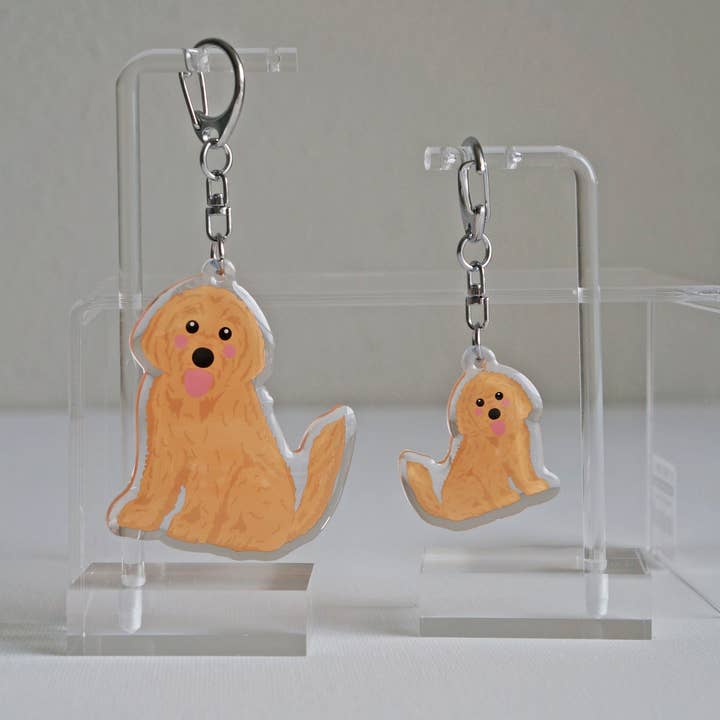 kiwi & WILLOW - Wholesale Keychain - Unisex - Doodle Epoxy Keychain