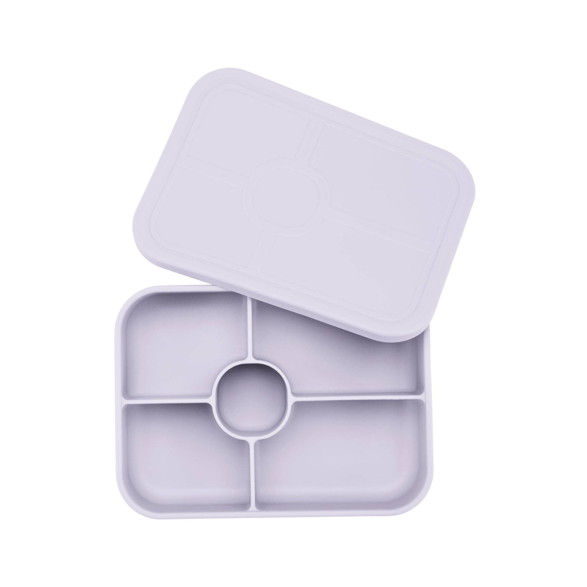 Zoe Sage - Wholesale Lunch bag/box – Kids - Silicone Bento Lunch Box 5 Compartment - Periwinkle2