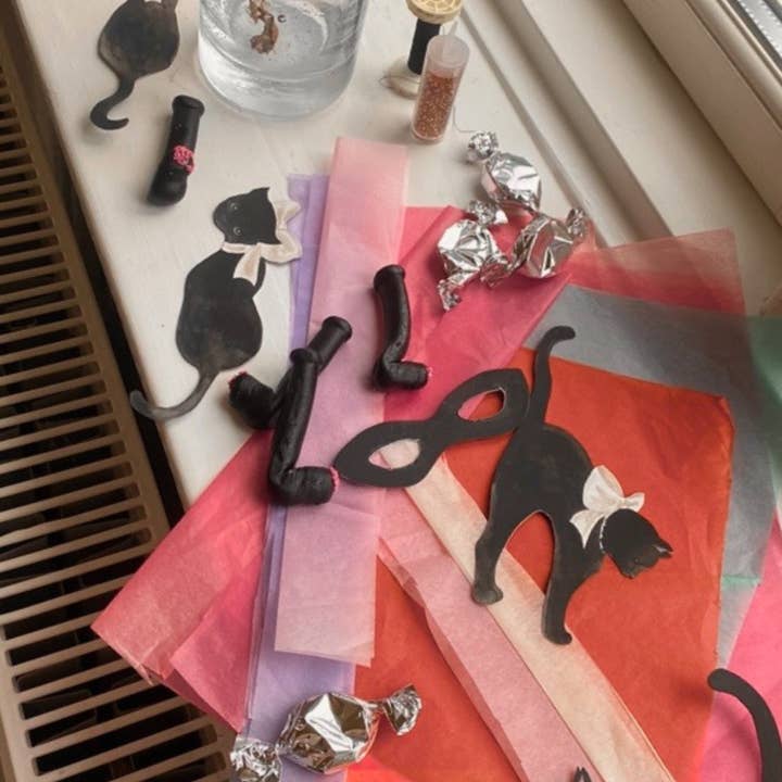 Tall Hat Tales - Wholesale DIY Craft Kit - Fastelavn Cats (Nordic festival)4