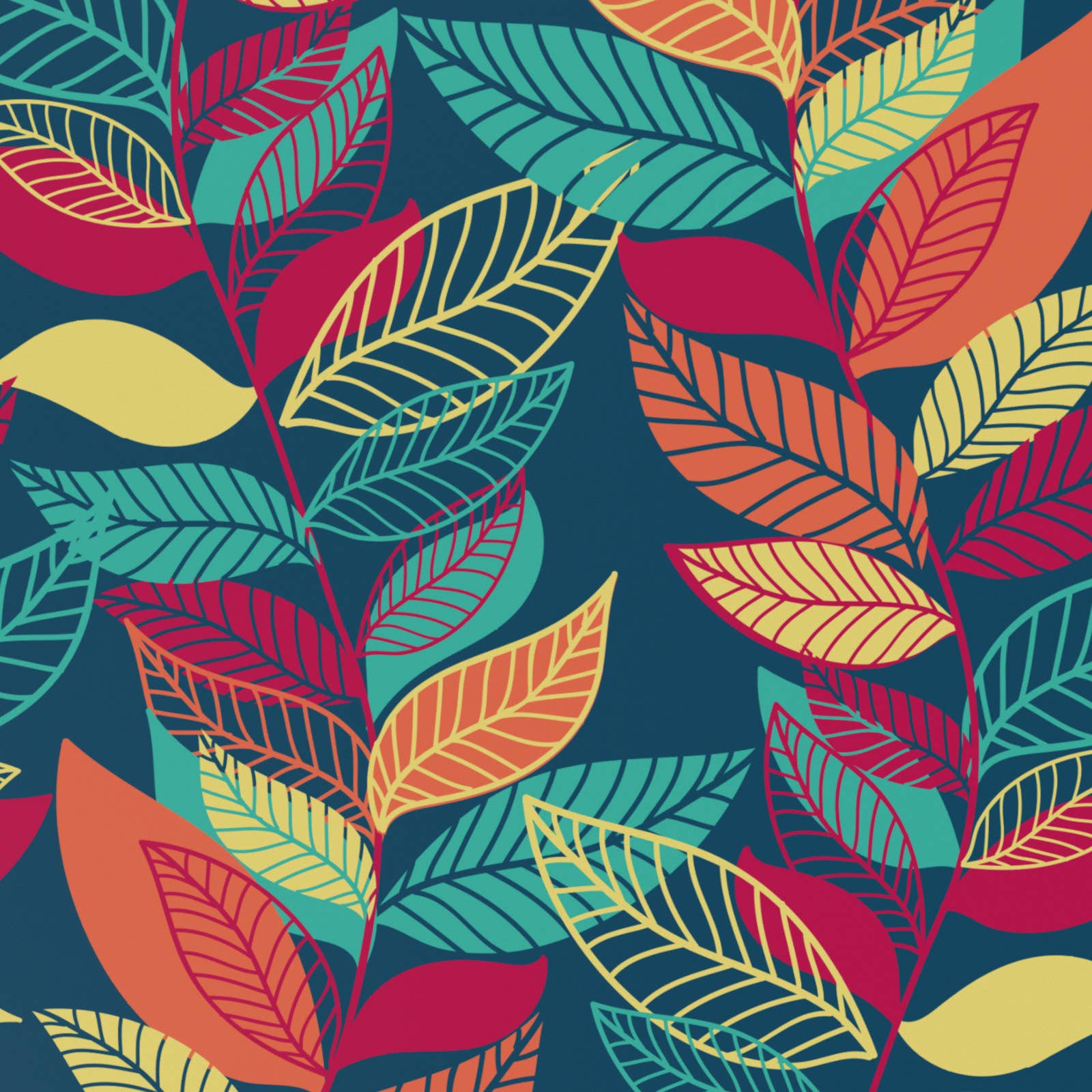 Re-wrapped - Wholesale Flat Wrap - Autumn Leaves Wrapping Paper • ECO Friendly • UK Made6