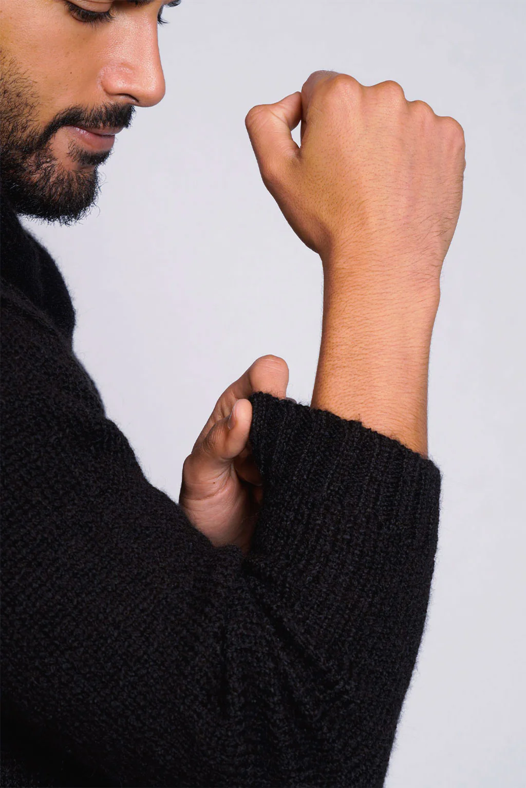 Alpaca Collections - Wholesale Hoodie - Men's - Brian Alpaca Hoodie2