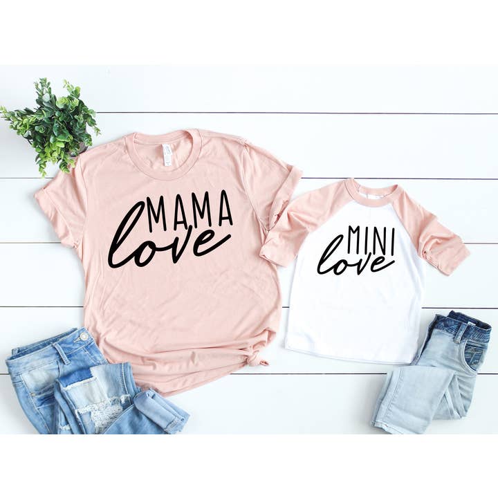 Mama Love and Mini Love por atacado de Bella Bean Studios