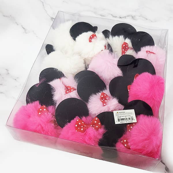 Funteze - Wholesale Keychain - Women's - Big Ears Pompom Keychain