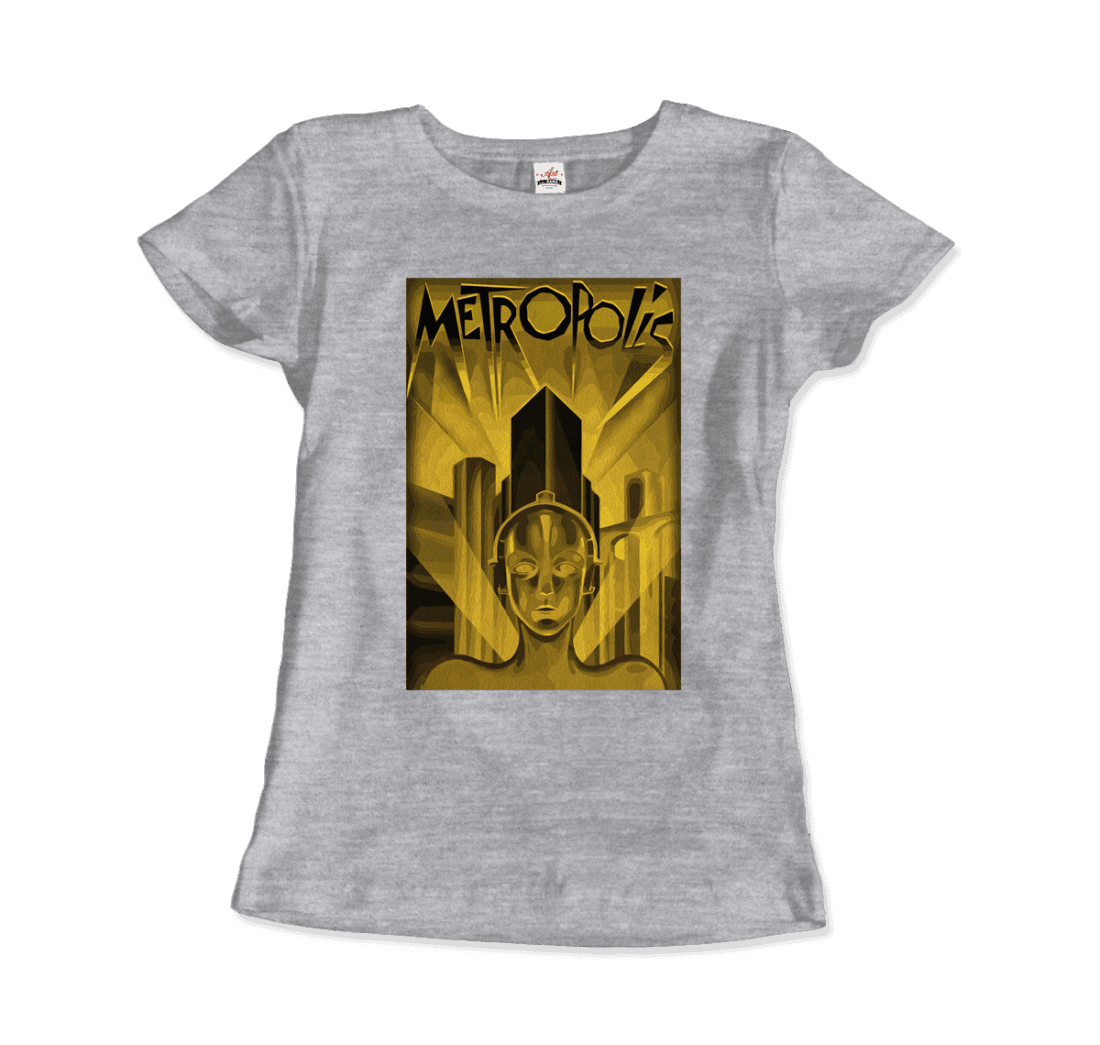 Art-O-Rama Shop – wholesale T-shirt (graphic) – unisex – Metropolis - 1927 Movie Poster Reproduction in Oil Paint T-Shirt8