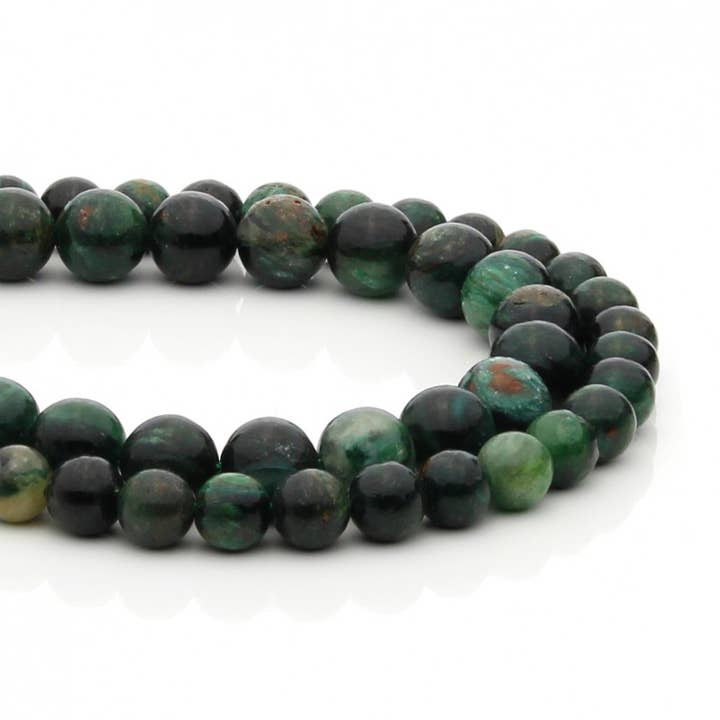 Natural emerald round beads for wholesale by UniArt
