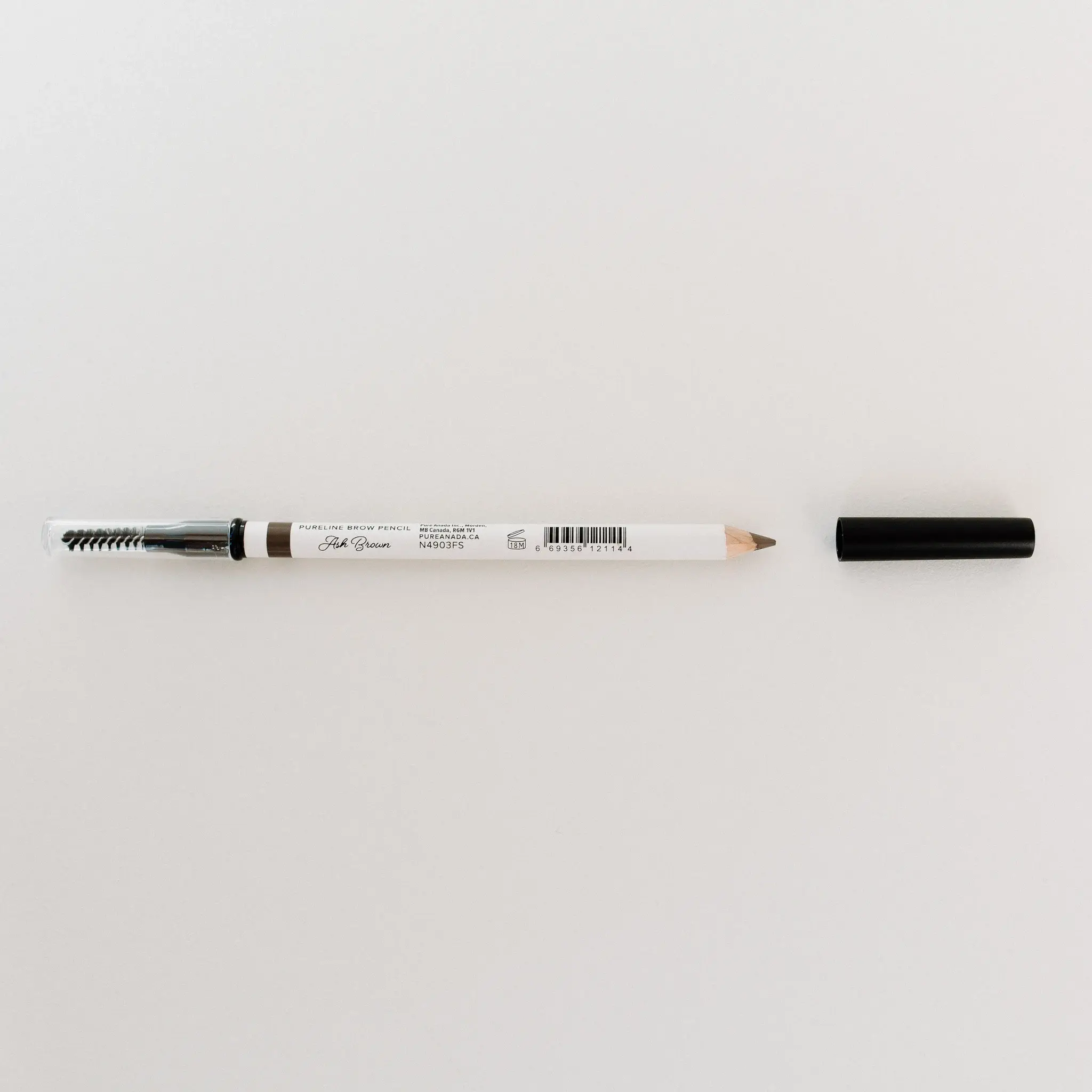 Pure Anada Natural Cosmetics - Wholesale Eyebrow Pencil/Filler - Ash Brown Pureline Brow Pencil2