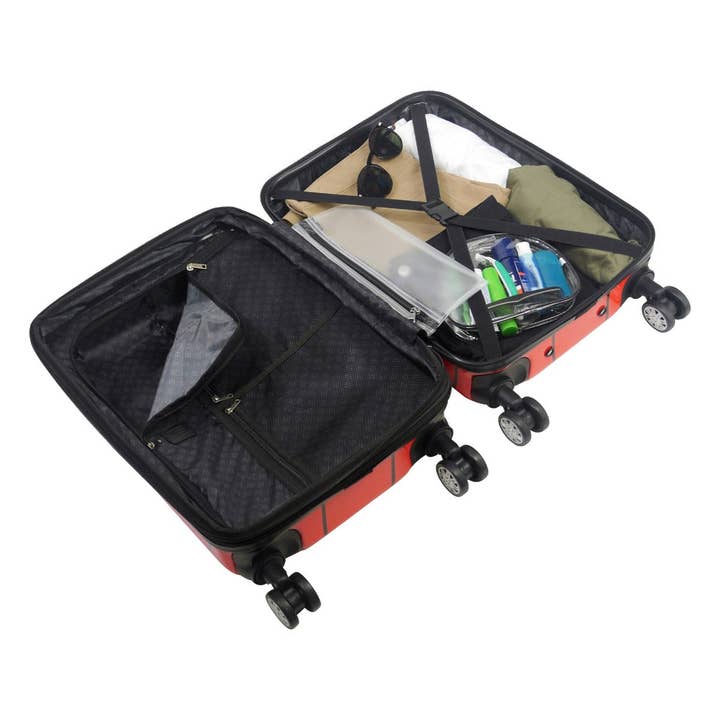 FUL Luggage (Concept One) - Wholesale Luggage - Marvel Spiderman Mask FŪL 21" Hard Rolling Luggage