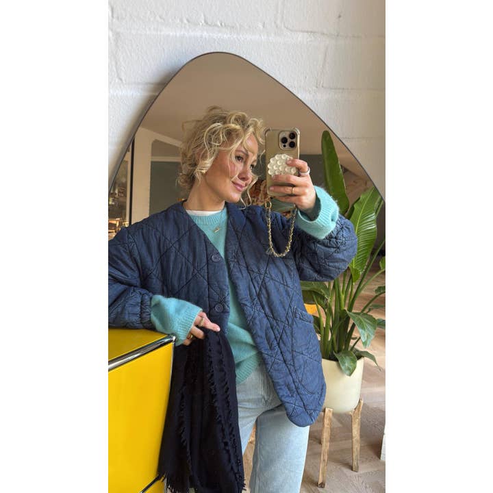 Bomber jacket "Isa & Kate- Jeans" for wholesale by Bazaar Noir UG