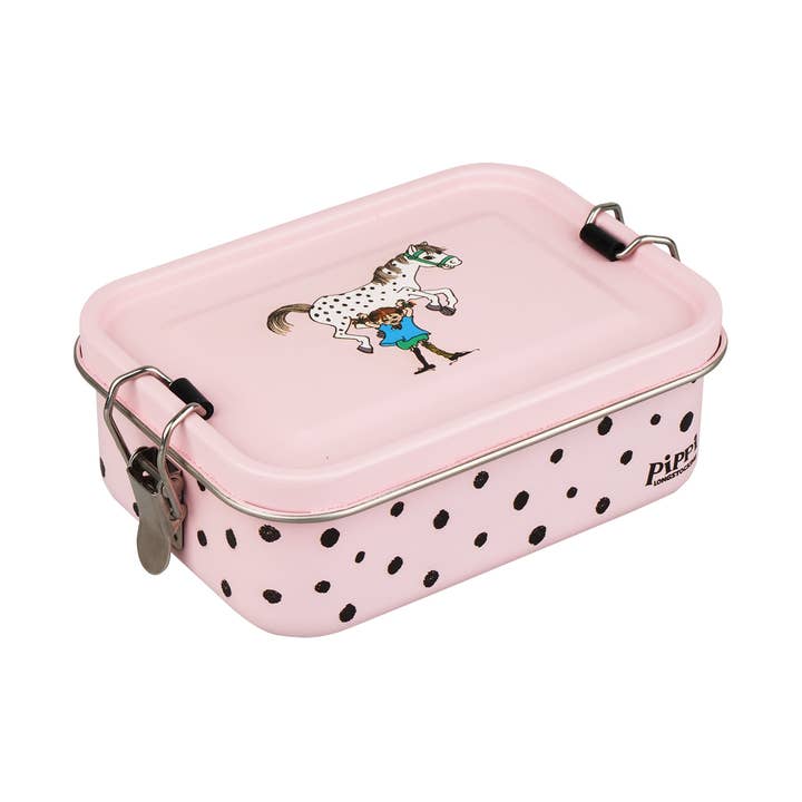 Pippi Langstrømpe Madkasse Lyserød for engroshandel hos Barbo Toys