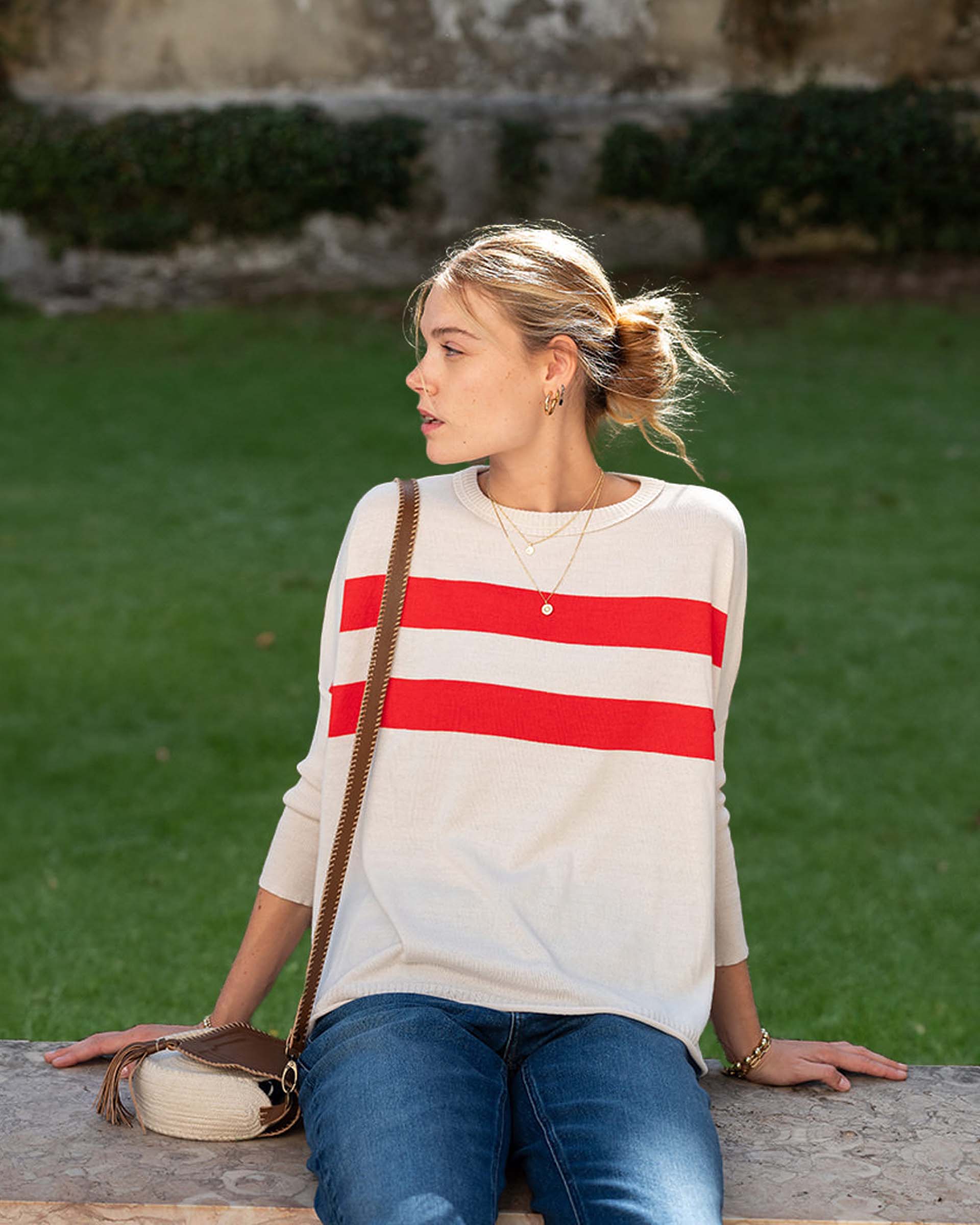 MERSEA - Wholesale Knit Sweater - Women's - Catalina Crewneck Sweater110