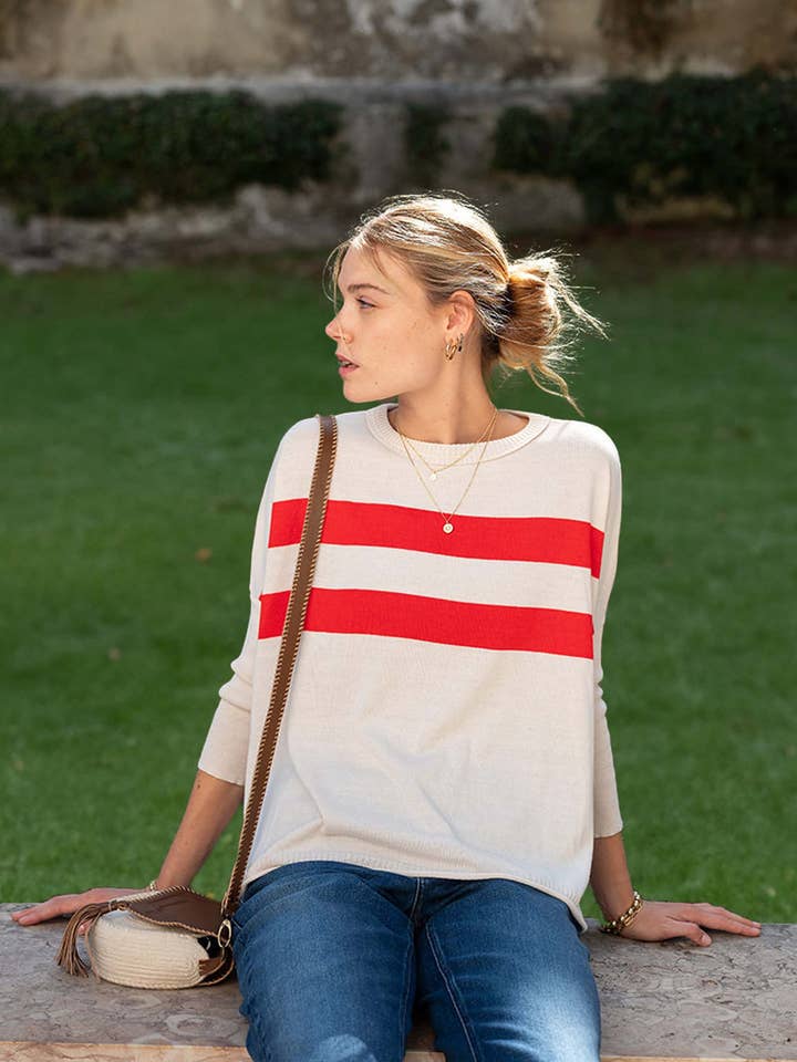 MERSEA - Wholesale Knit Sweater - Women's - Catalina Crewneck Sweater110