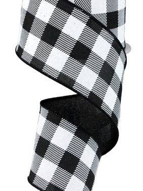 CARRÉS RAYÉS DE 2,5 PO X 10 M SUR FOND NOIR ROYAL/BLANC (B) pour la vente par Waterman's Loft Inc.