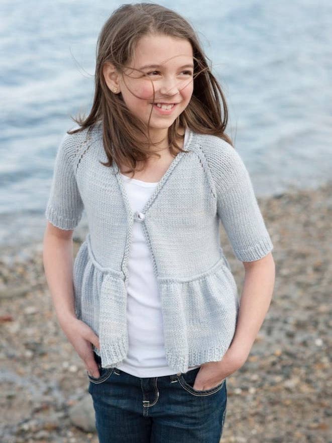Mini Water's Edge Knitting Pattern for wholesale by NNK Press