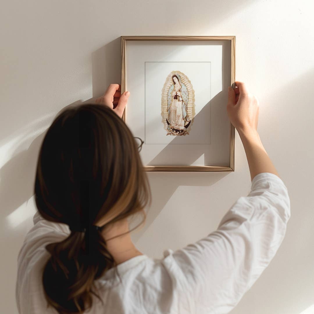 Reap+Sow - Wholesale Art Print - Our Lady of Guadalupe Watercolor Art Print4