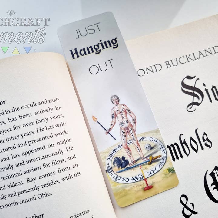Just Hanging Out Traditional Bookmark for wholesale by Witchcraft Elements