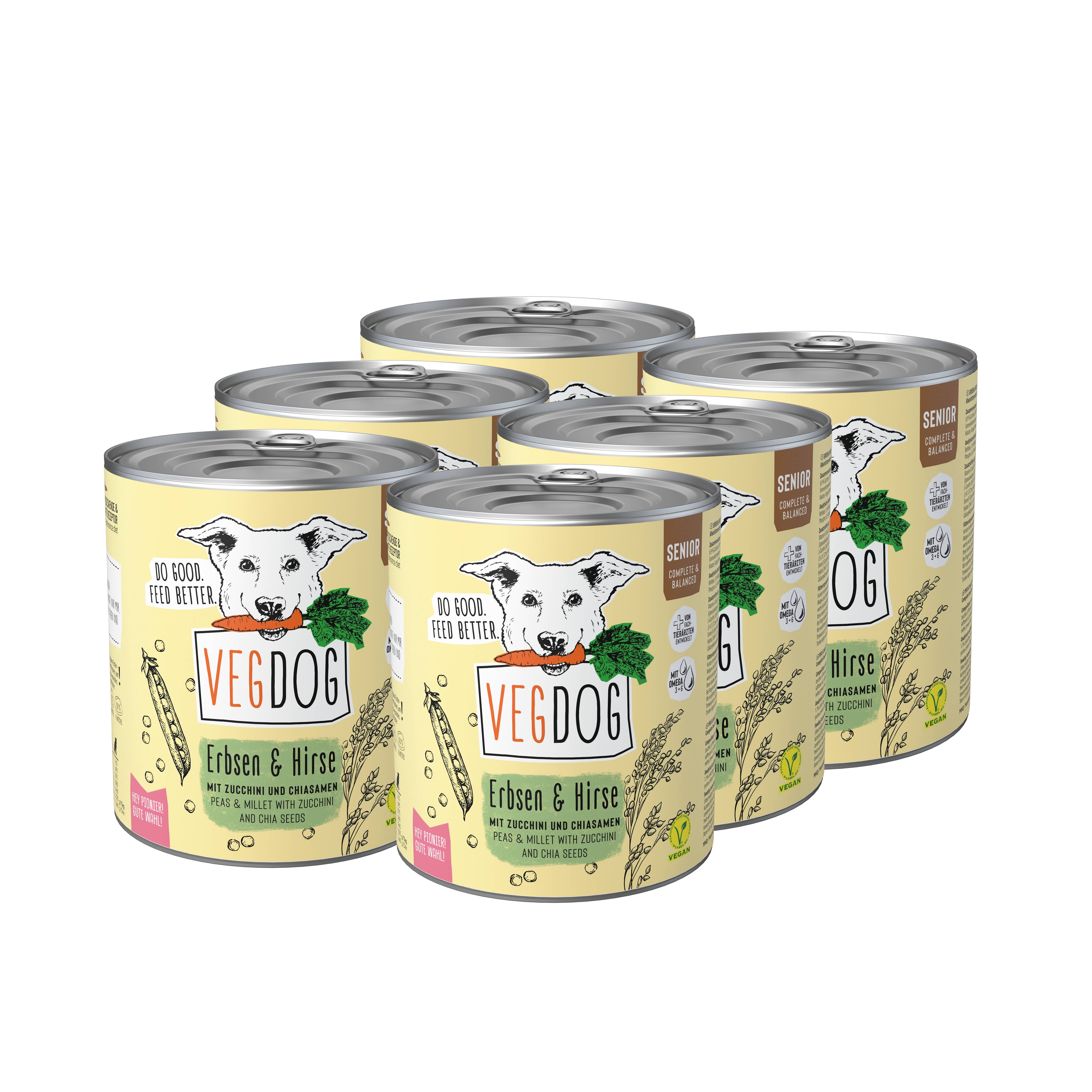 VEGDOG - Wholesale Pet Food - Dog - SENIOR Peas & Millet4
