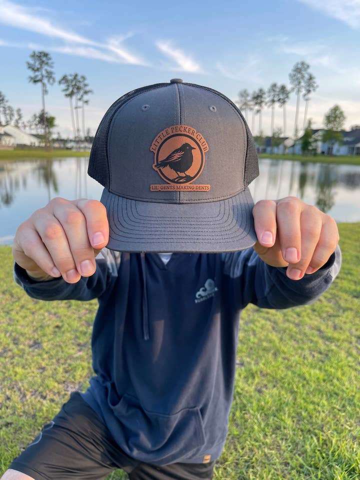 Little Peckers Club Funny Hat for Dad for wholesale by BUBBLEHEAD INK