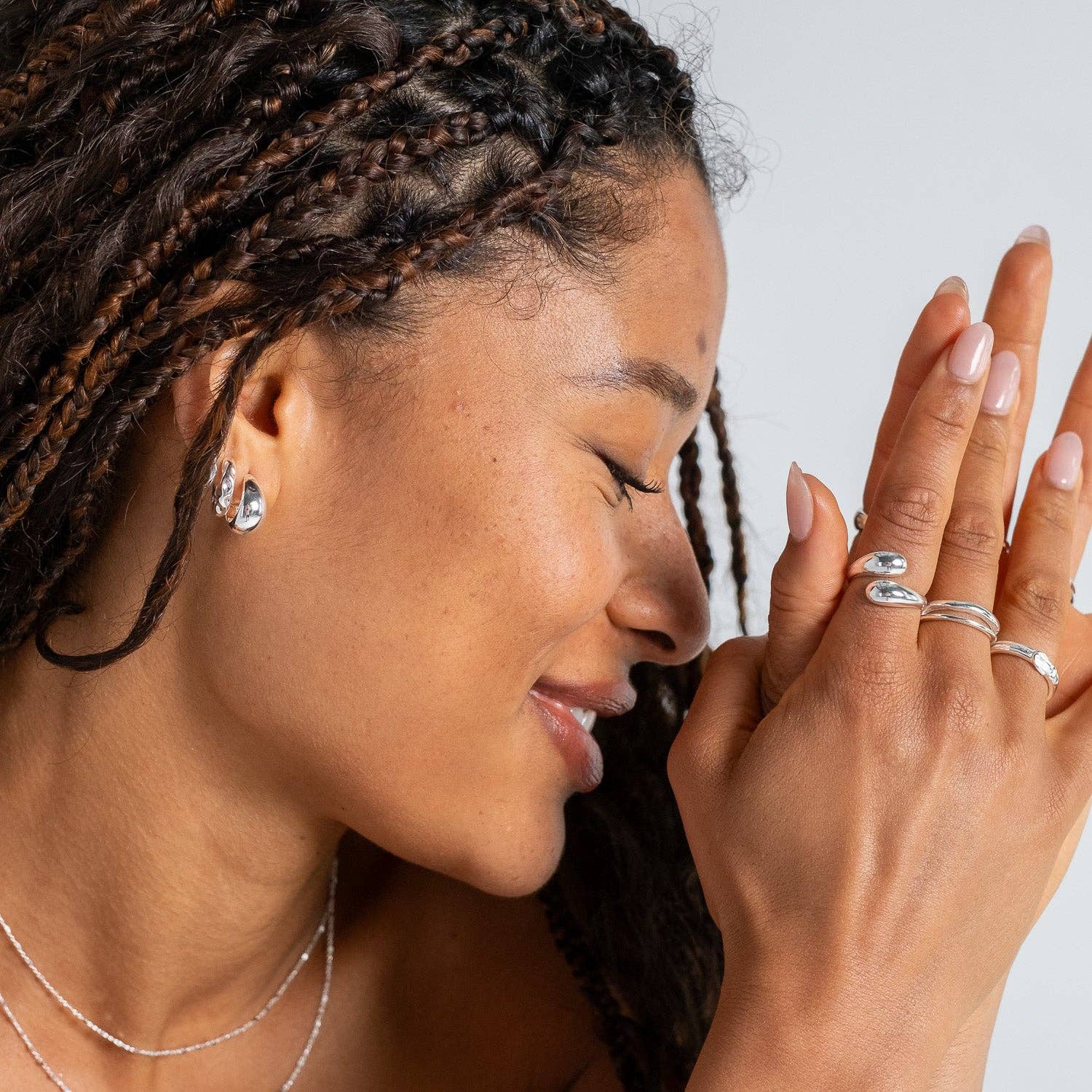 BOWERBIRD JEWELS - Wholesale Band/stacked ring - Silver Split Shank Ring5