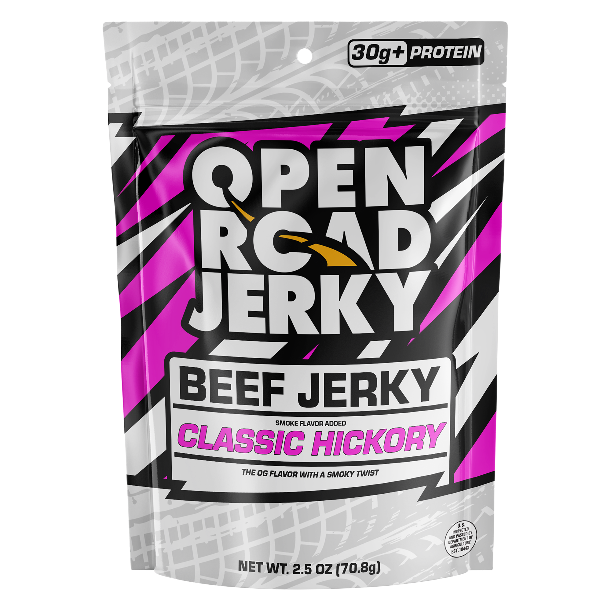 Open Road Jerky - Venta al por mayor Cecina - Cecina de Ternera Clásica de Nogal0