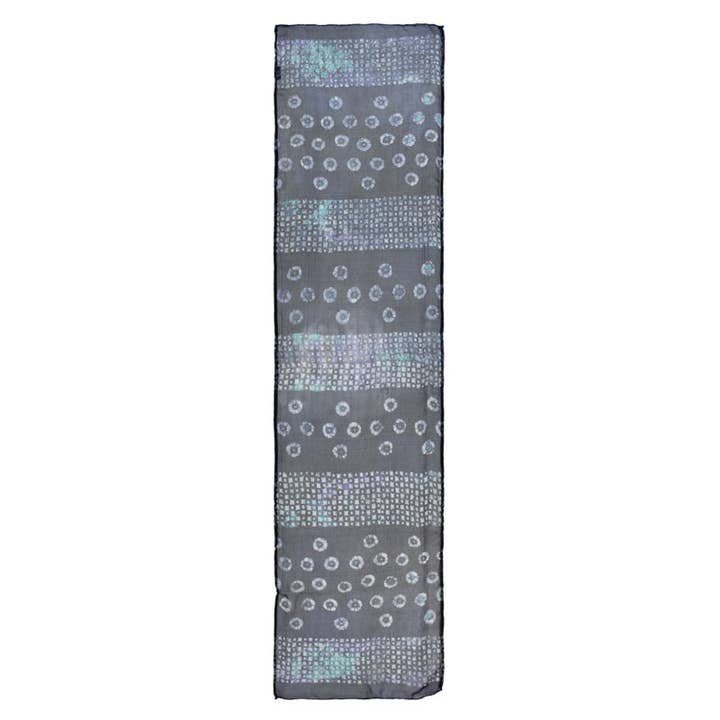 Dupatta Designs - Wholesale Scarf - Women's - Tesla Handprinted Scarf