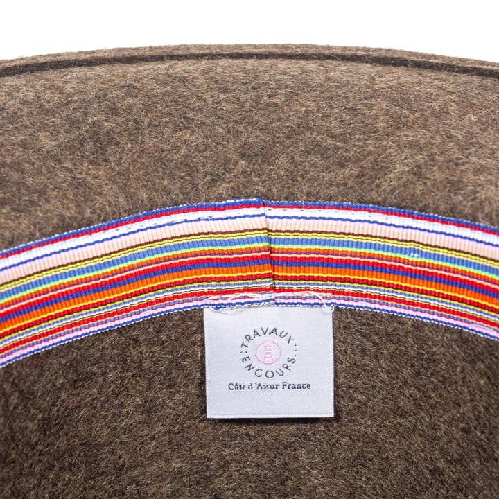 TRAVAUX EN COURS... - Wholesale Fedora - Women's - FELT HAT - leather band, sewn brim15