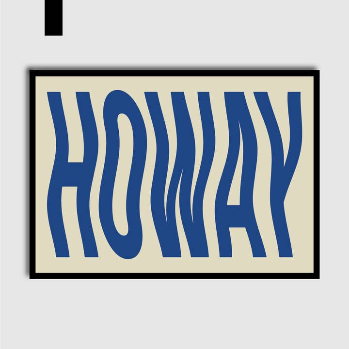 Howay Print for wholesale by Blank Wall Alt