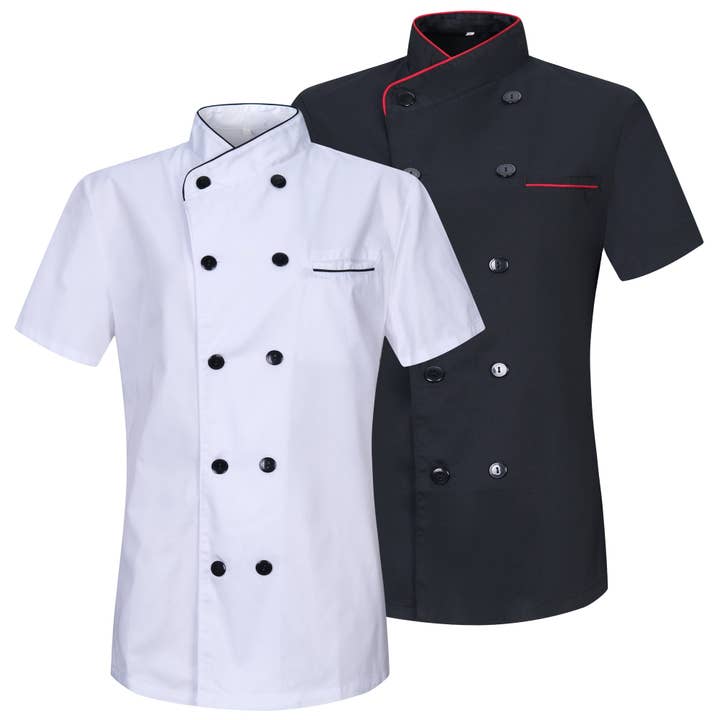 MISEMIYA - Wholesale Jacket - Women's - Pack*2 pcs - CHEF JACKETS FOR WOMEN - COOK UNIFORM- Ref.2-8441